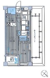 シティカレント目黒学芸大学 404 間取り図