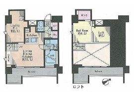 レジディア市谷薬王寺 1305 間取り図