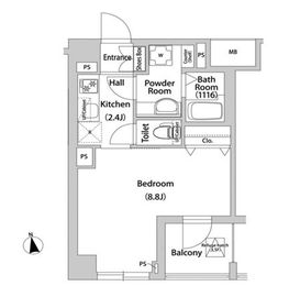 BLESS西巣鴨 109 間取り図