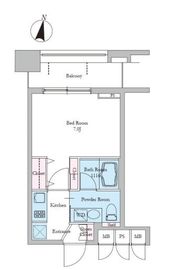レジディア文京音羽2 303 間取り図