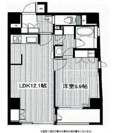 プロシード西新宿 505 間取り図