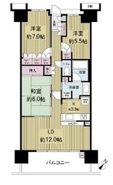 スターコート豊洲 10階 間取り図