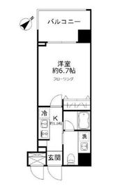 フォレシティ豊洲 605 間取り図