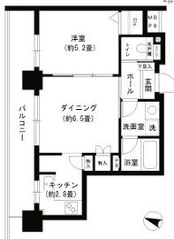 クリオ文京小石川 805 間取り図