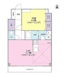 グリーンヒル駒沢公園 403 間取り図