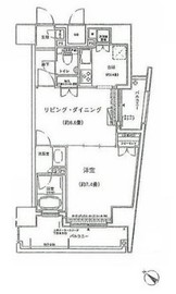 コンフォリア三宿 604 間取り図