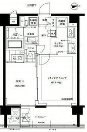 プレミスト神楽坂 3階 間取り図