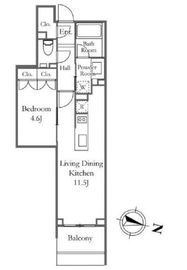 プラウド千代田淡路町 5階 間取り図