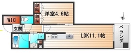 プラウド千代田淡路町 8階 間取り図