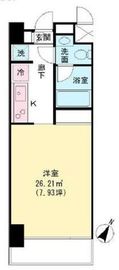 グレンパーク秋葉原イースト 905 間取り図