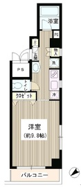 ブレコンプラザ銀座 701 間取り図