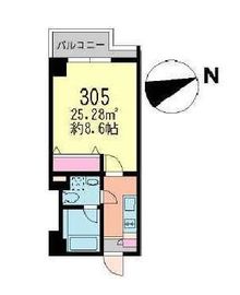 ラフィーヌ駒場クラシック 305 間取り図