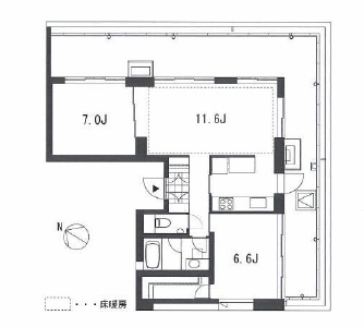 モデルナ 501 間取り図