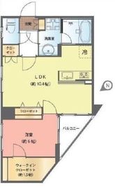 マートルコート恵比寿南2 2階 間取り図