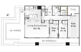 恵比寿パークハウス 10階 間取り図