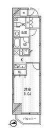 浅草橋レジデンス 501 間取り図