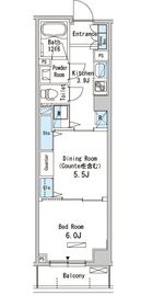 メルヴェーユ馬込 205 間取り図