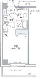 プライムアーバン豊洲 609 間取り図