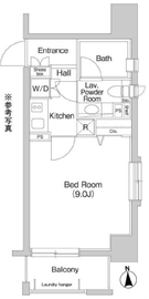 プライムアーバン目白 403 間取り図