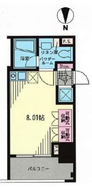 プライムアーバン学芸大学2 405 間取り図