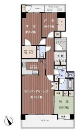 深沢ハウス 6階 間取り図