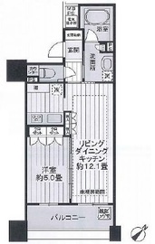 ライオンズシティ東京タイムズプレイス 4階 間取り図