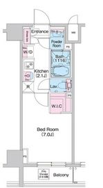 コンフォリア世田谷上馬 408 間取り図