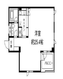 H&M南青山イースト 310 間取り図