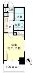 レジデンシア麻布十番 901 間取り図