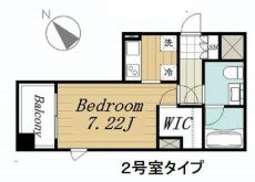 オーク高輪2 402 間取り図