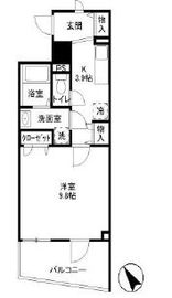 サンタグリュス武蔵小山 706 間取り図