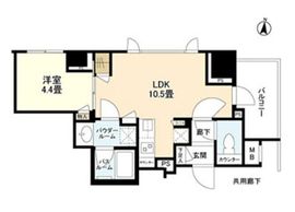 シティハウス森下ステーションコート 2階 間取り図