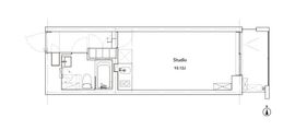 アプリーレ赤坂 105 間取り図