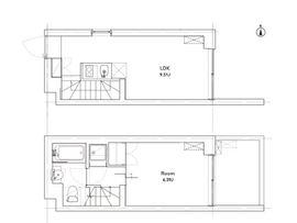 アプリーレ赤坂 307 間取り図