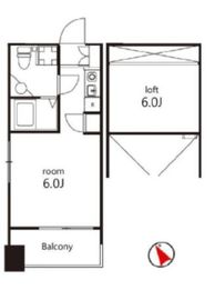 グラスタワー 1401 間取り図