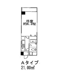 ヒューリックレジデンス参宮橋 219 間取り図