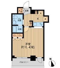 THEパームス学芸大学 307 間取り図