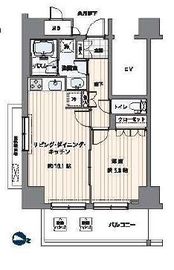 MFPRコート木場公園 522 間取り図