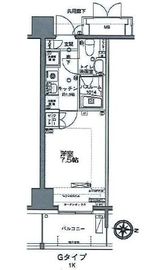 MFPRコート木場公園 1418 間取り図