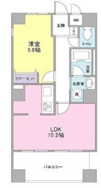 ボヌール都立大学参番館 306 間取り図