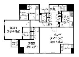 グランドメゾン南青山 6階 間取り図