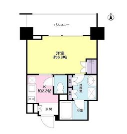 スタイリオ蒲田 1002 間取り図