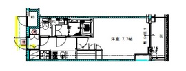 レジディア新御徒町2 603 間取り図