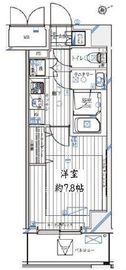 レガリス愛宕御成門 8階 間取り図