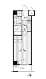 グランハイツ東新宿 216 間取り図