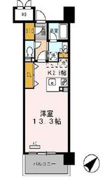 ロイヤルパークス豊洲 431 間取り図