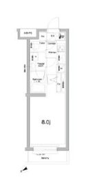 プレミアムキューブジー三軒茶屋 1階 間取り図