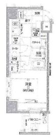 アヴァンテ勝どき 402 間取り図