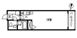 カッシア目黒 503 間取り図