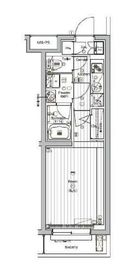 プレミアムキューブジー三軒茶屋 3階 間取り図